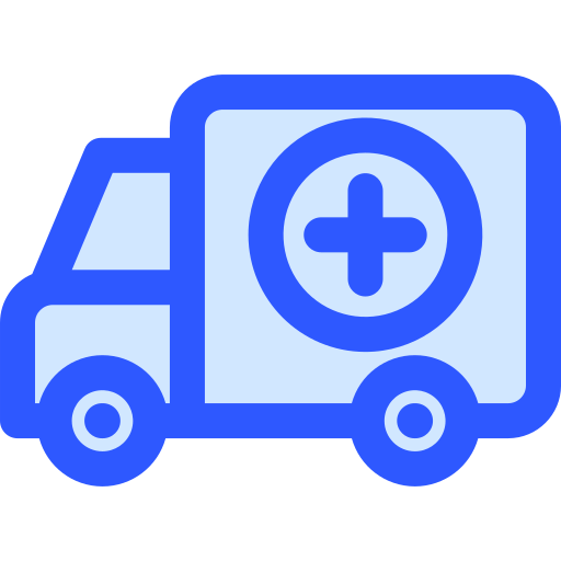 ambulância Generic Blue Ícone