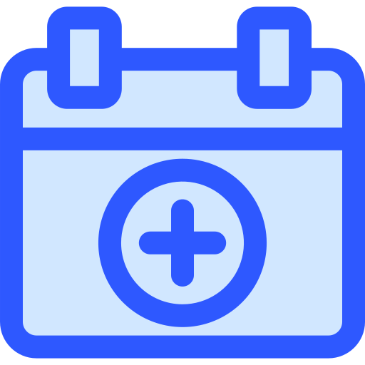 カレンダー Generic Blue icon
