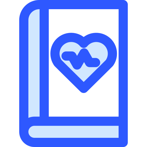 의학 도서 Generic Blue icon