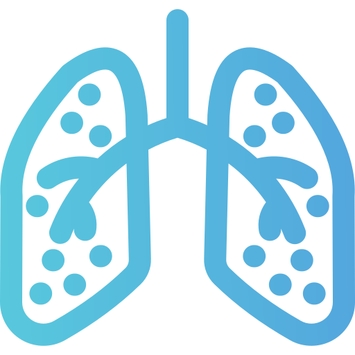 polmoni Generic Gradient icona