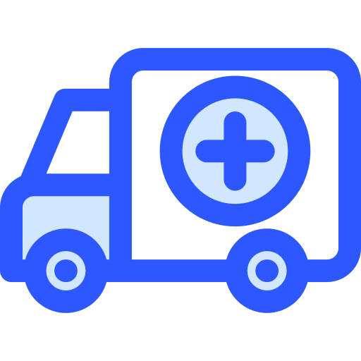 Ambulance Generic Blue icon