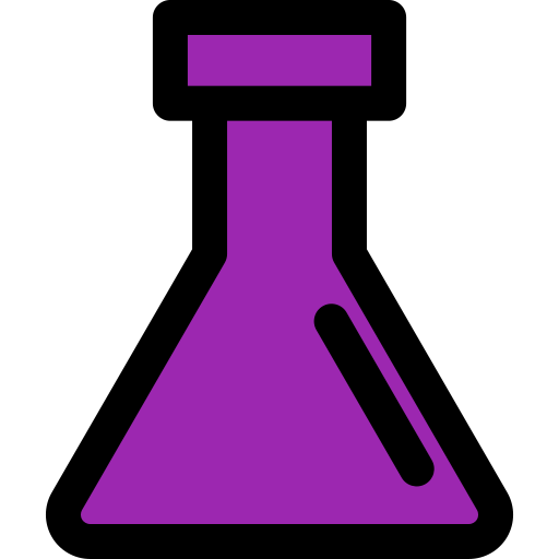 Flask Generic Outline Color icon