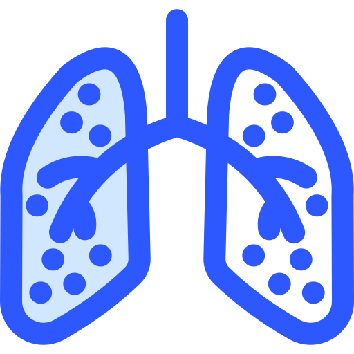 Lungs Generic Blue icon