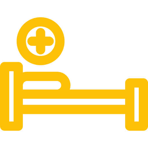 krankenhausbett Generic Simple Colors icon