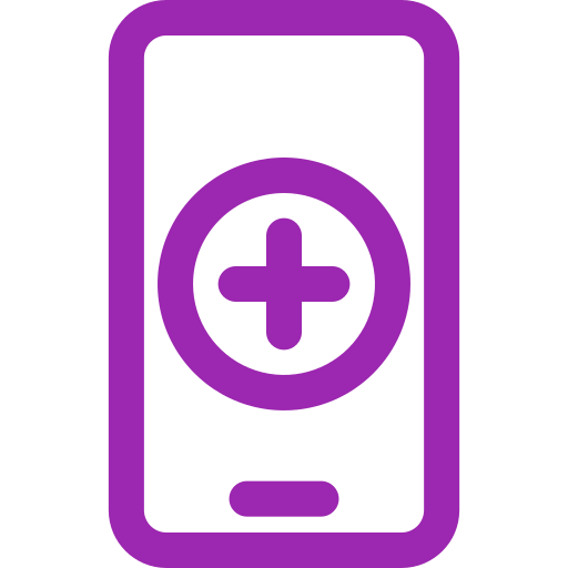 Mobile Generic Simple Colors icon