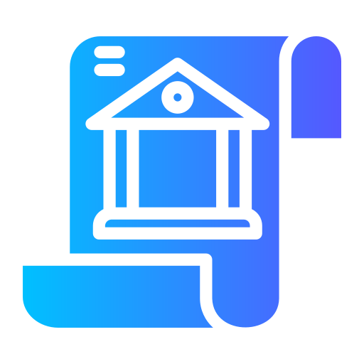 은행 명세서 Generic Flat Gradient icon