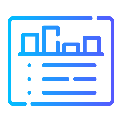 Chart Generic Gradient icon