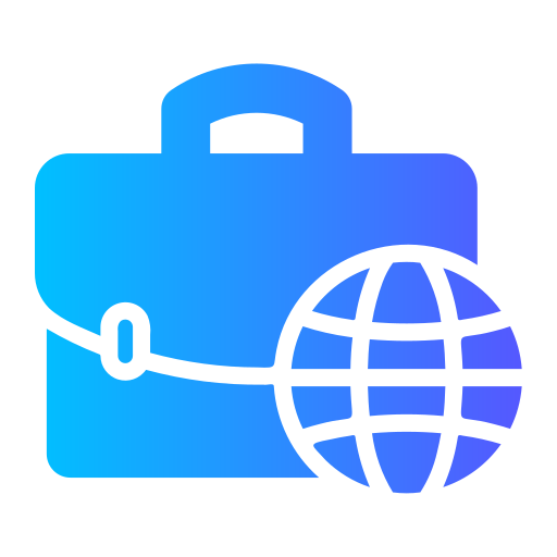 International business Generic Flat Gradient icon