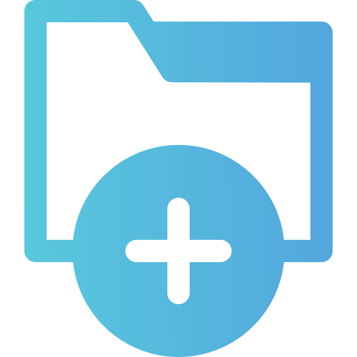 Medical folder Generic Flat Gradient icon