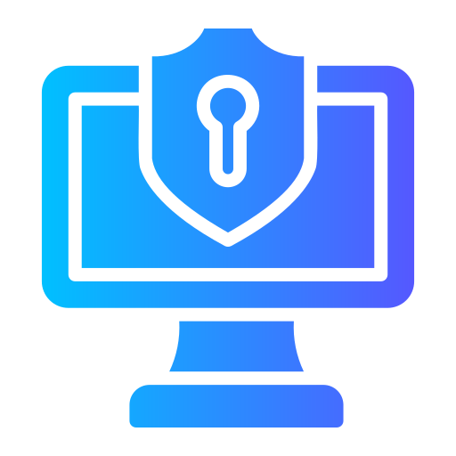sicurezza informatica Generic Flat Gradient icona