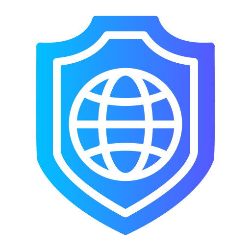 seguridad de internet Generic Flat Gradient icono
