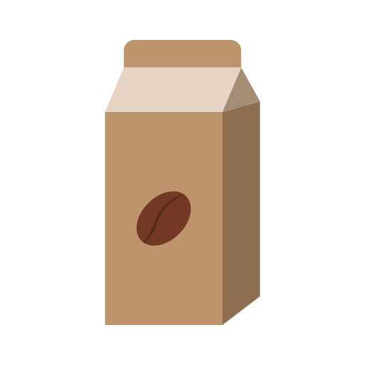 Coffee Pack Generic Flat icon