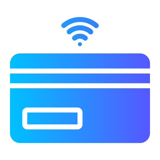 Smart card Generic Flat Gradient icon