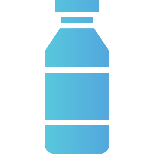 Бутылка для питья Generic Flat Gradient иконка