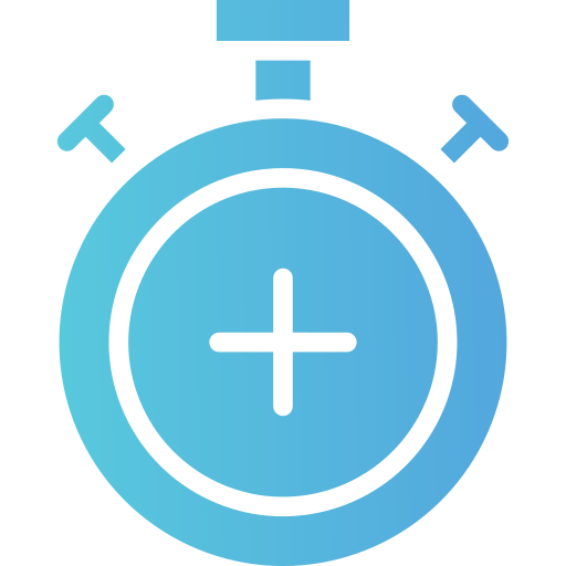 Stopwatch Generic Flat Gradient icon