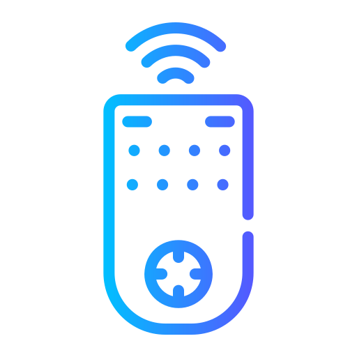 controle remoto Generic Gradient Ícone