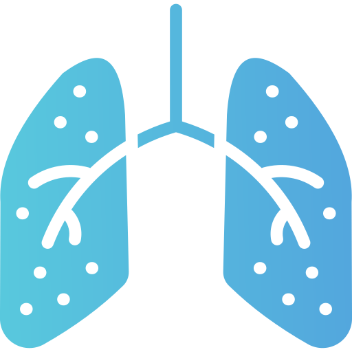Lungs Generic Flat Gradient icon