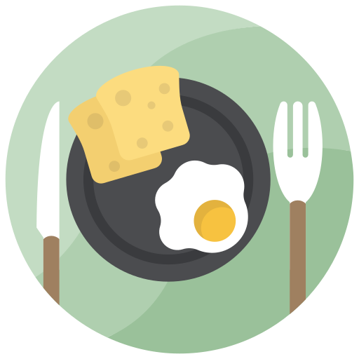 Śniadanie Generic Circular ikona