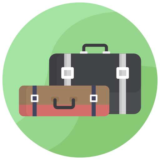 bagage Generic Circular icoon