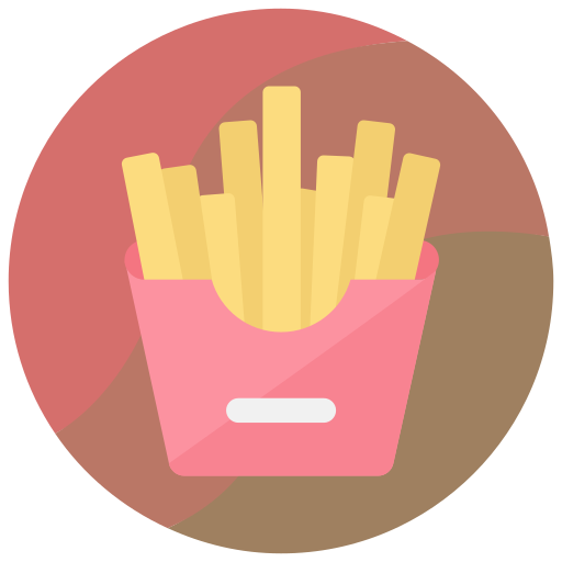 Fries Generic Circular icon