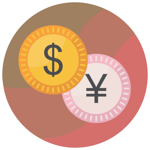 Currency Exchange Generic Circular icon