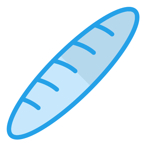 바게트 Generic Blue icon