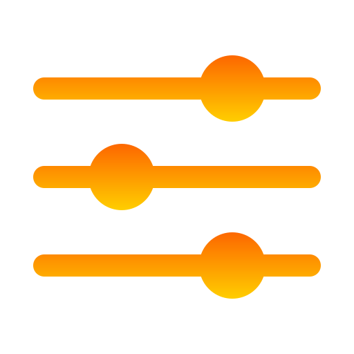 options Generic Flat Gradient Icône