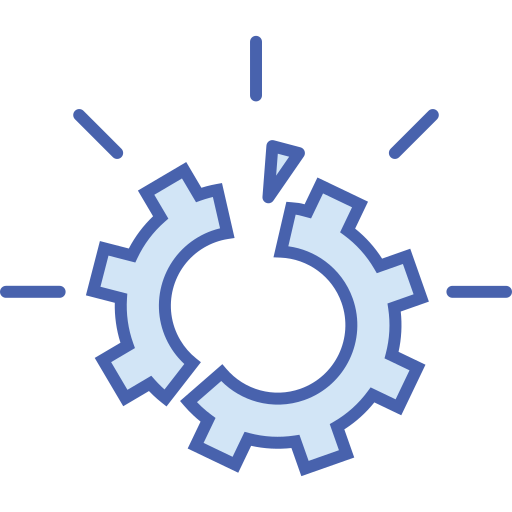 Disruption Generic Blue icon