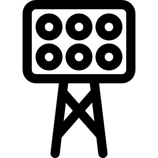 luci Basic Rounded Lineal icona