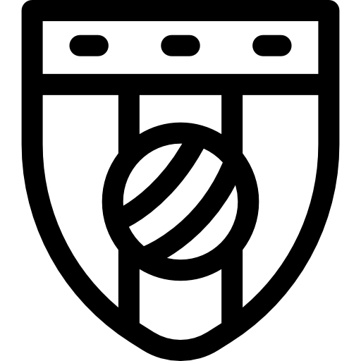 distintivo Basic Rounded Lineal icona