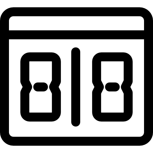 Счетчик Basic Rounded Lineal иконка