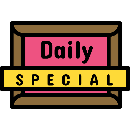 tablica codziennych specjałów Darius Dan Lineal Color ikona