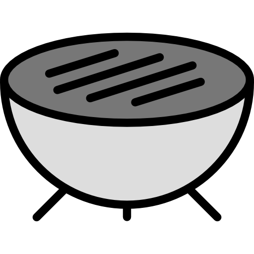 grill Darius Dan Lineal Color ikona