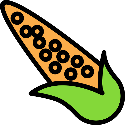 maíz Darius Dan Lineal Color icono