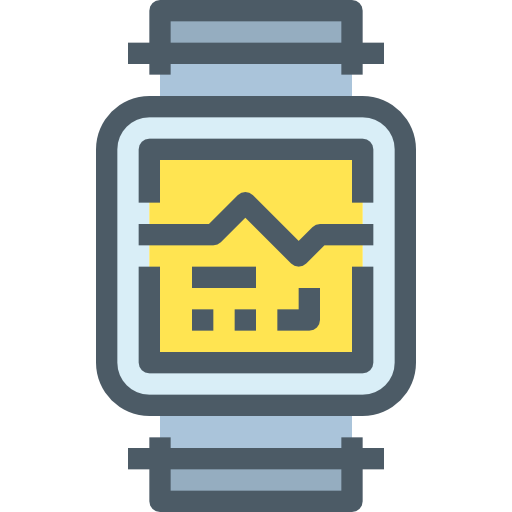 smartwatch Accurate Lineal Color icon