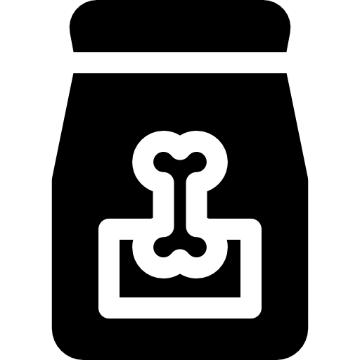 개밥 Basic Rounded Filled icon