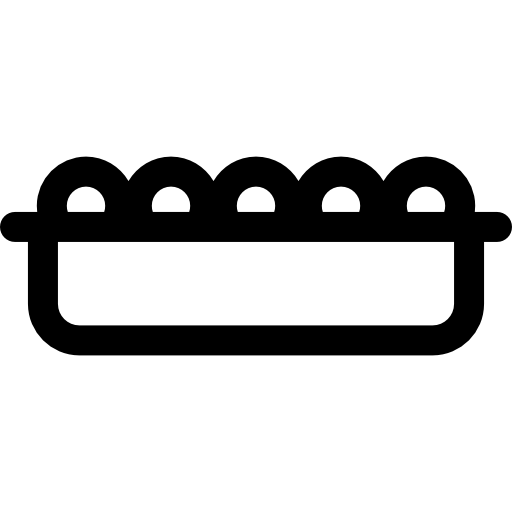 piasek Basic Rounded Lineal ikona