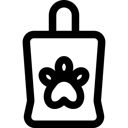 bolso Basic Rounded Lineal icono