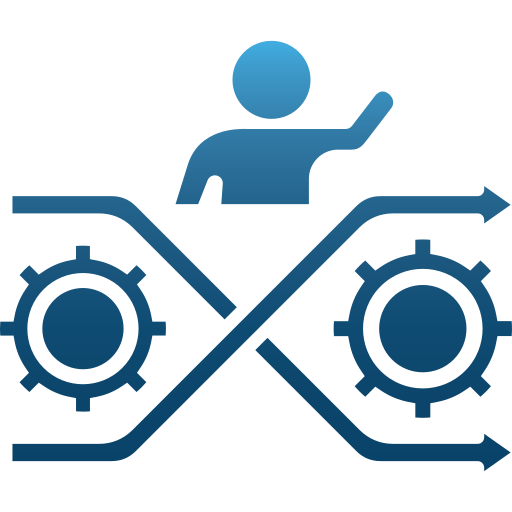 change management Generic Flat Gradient иконка