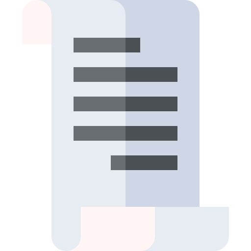 Scroll Basic Straight Flat icon