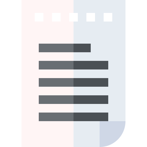 foglio Basic Straight Flat icona