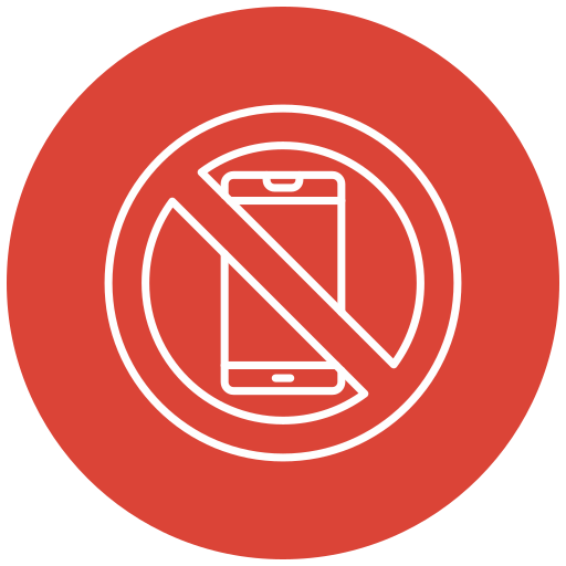 No cellphone Generic Flat icon