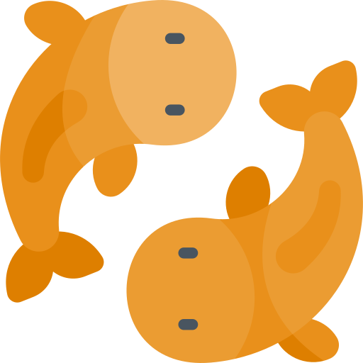 鯉 Kawaii Flat icon