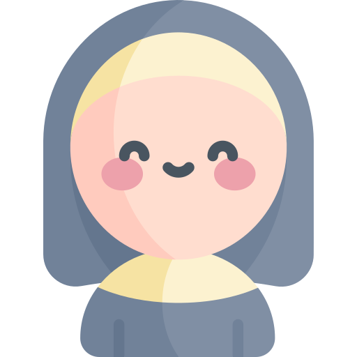 nonne Kawaii Flat icon