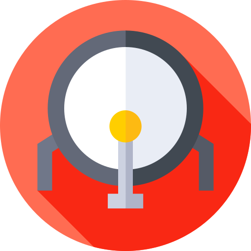 trommel Flat Circular Flat icon