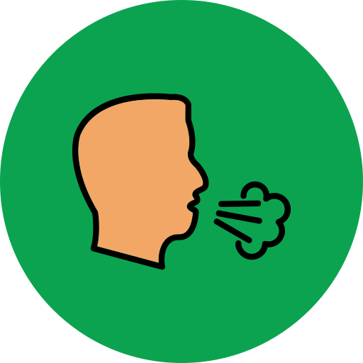 Dry cough Generic Outline Color icon