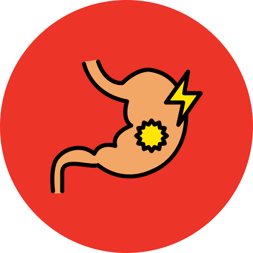腹痛 Generic Outline Color icon