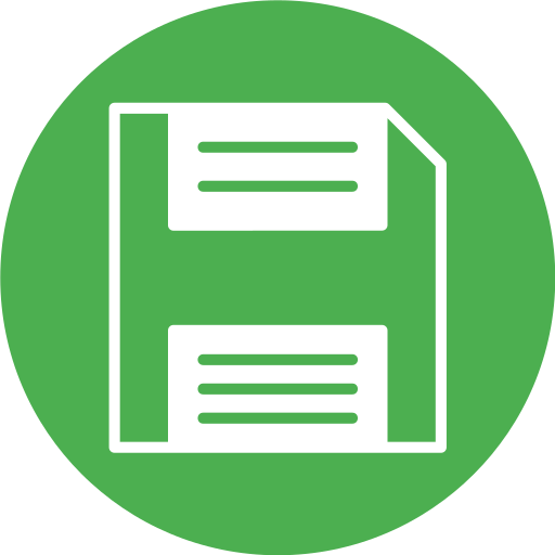 diskette Generic Flat icoon