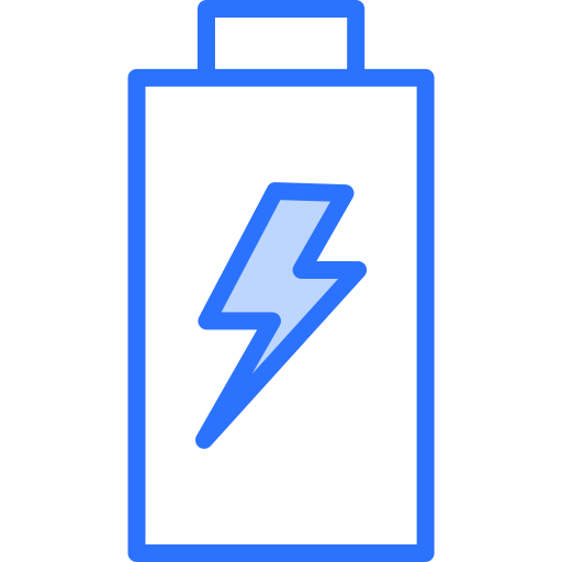 Charging battery Generic Blue icon