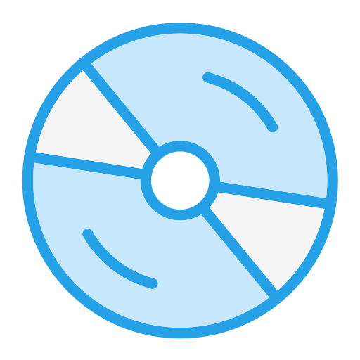 discos compactos Generic Blue icono